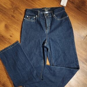 Christopher & Banks Women's Classic Blue Straight Leg Jeans